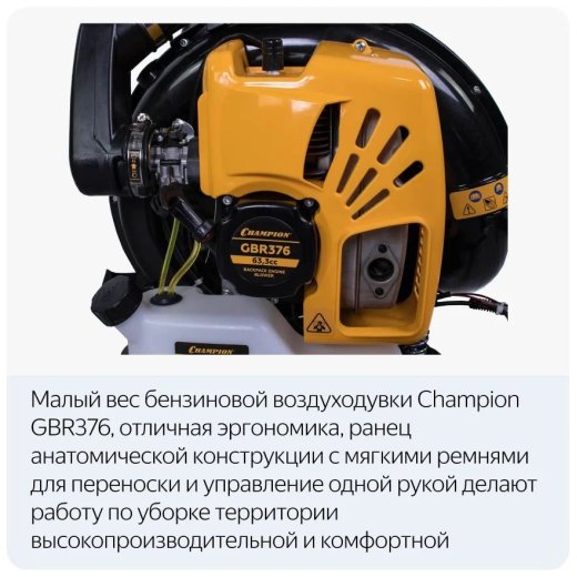 Изображение Бензиновая воздуходувка Champion GBR376